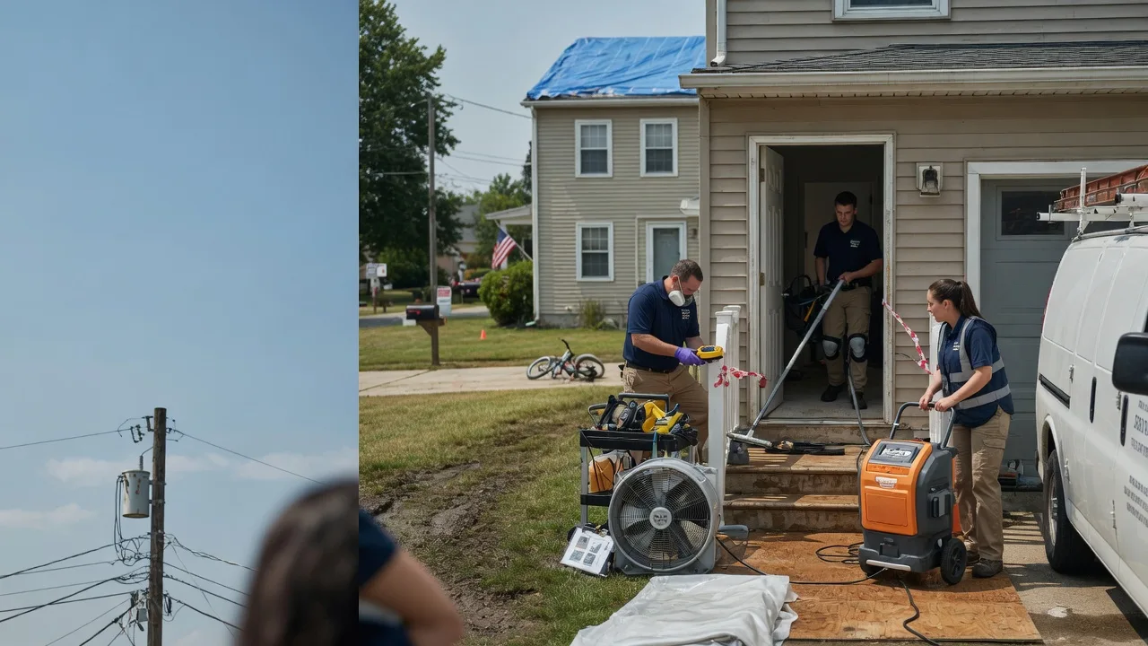 Water Damage Repair in Dysart, PA near me